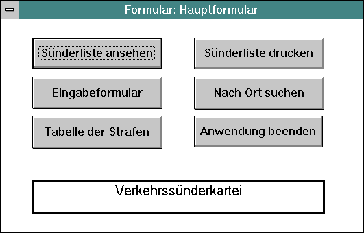 Hauptmenu